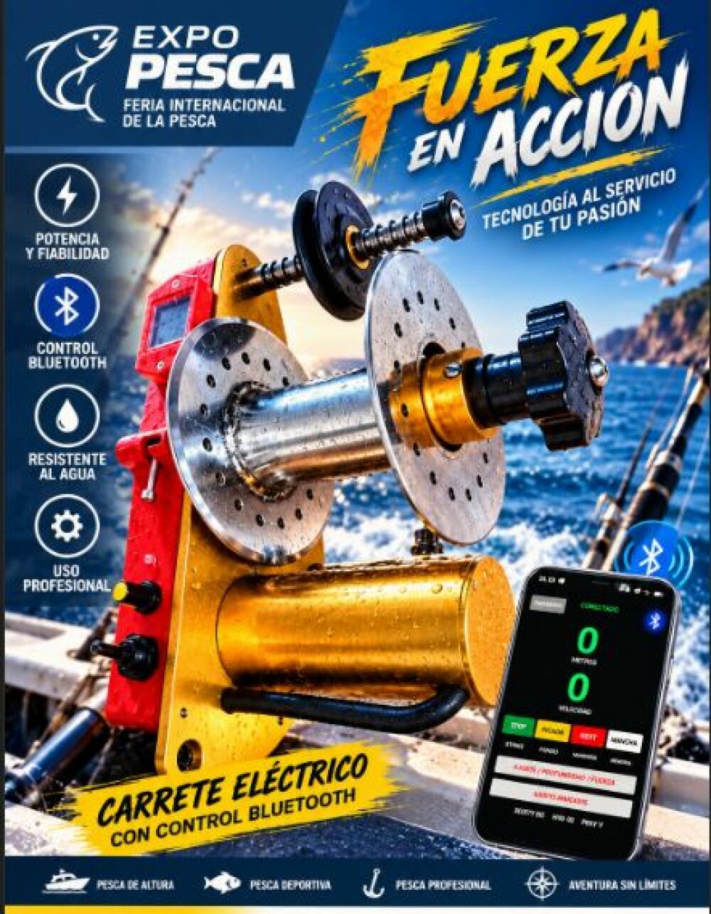 Carretes el&eacute;ctricos